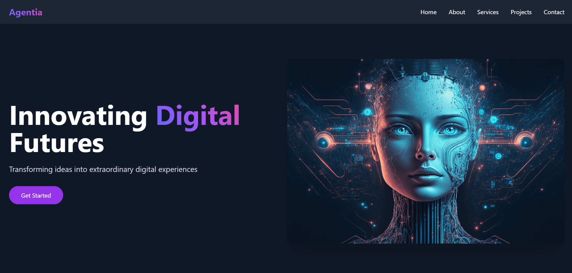 Agentia (AI base website)